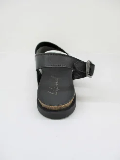 Sandalo donna pelle 6826 latte<Lilimill New