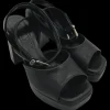 Sandalo donna Black - 0302 -<Pierfrancesco Vincenti Outlet