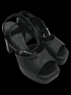 Sandalo donna Black - 0302 -<Pierfrancesco Vincenti Outlet