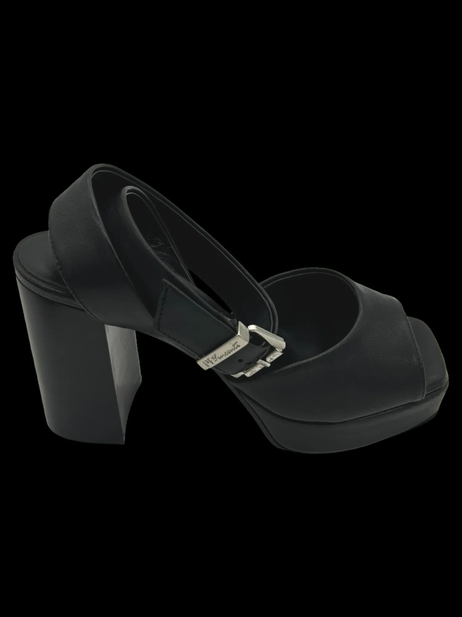 Sandalo donna Black - 0302 -<Pierfrancesco Vincenti Outlet