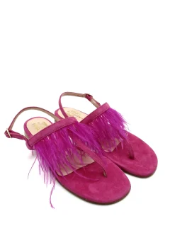 Sandalo donna Camoscio - 006 -<Siano Via Roma Online