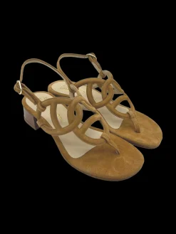 Sandalo donna Camoscio - 072 -<Siano Via Roma New