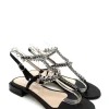 Sandalo donna 482 Nero<Siano Via Roma Discount