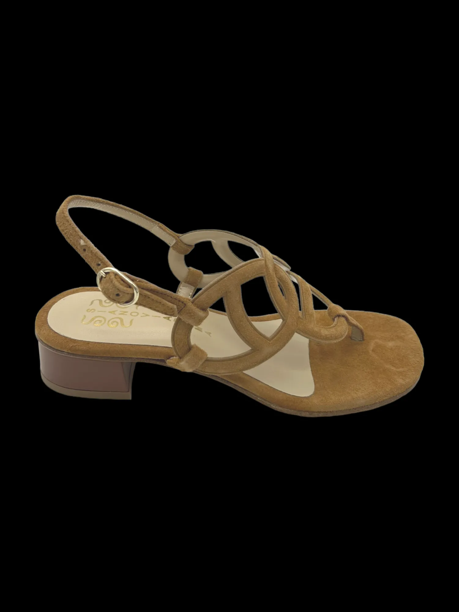 Sandalo donna Camoscio - 072 -<Siano Via Roma New