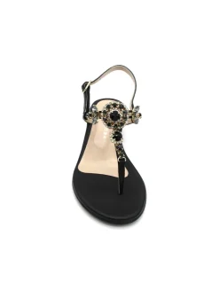 Sandalo donna 479 Nero<Siano Via Roma Discount