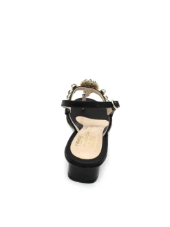 Sandalo donna 479 Nero<Siano Via Roma Discount