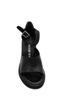 Sandalo in pelle donna Sagita Black - B22006 -<AS98 Online