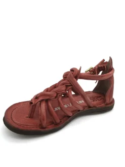 Sandalo in pelle donna A16025 Mars<AS98 Hot