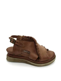 Sandalo in pelle zeppa donna Calvados - A15028 -<AS98 Best