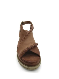 Sandalo in pelle zeppa donna Calvados - A15028 -<AS98 Best