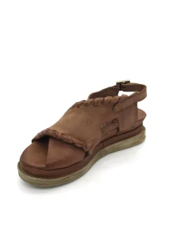 Sandalo in pelle zeppa donna Calvados - A15028 -<AS98 Best