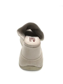 Sandalo in pelle zeppa donna Reale - B27003 -<AS98 Fashion
