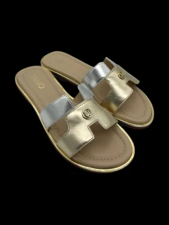 Sandalo LIUJO Gold Silver - Sally 716 -<Liu Jo Discount