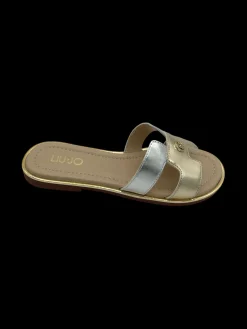 Sandalo LIUJO Gold Silver - Sally 716 -<Liu Jo Discount