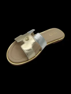 Sandalo LIUJO Gold Silver - Sally 716 -<Liu Jo Discount