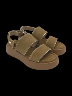 Sandalo LIUJO suede Nut - Amber 01 -<Liu Jo Sale