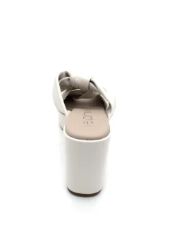 Sandalo nappa donna le privè by Valery Off White - Godiva 404 -<Valery Calzature Fashion