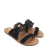 Sandalo pelle donna 130098 Valery Nero<Valery Calzature Sale