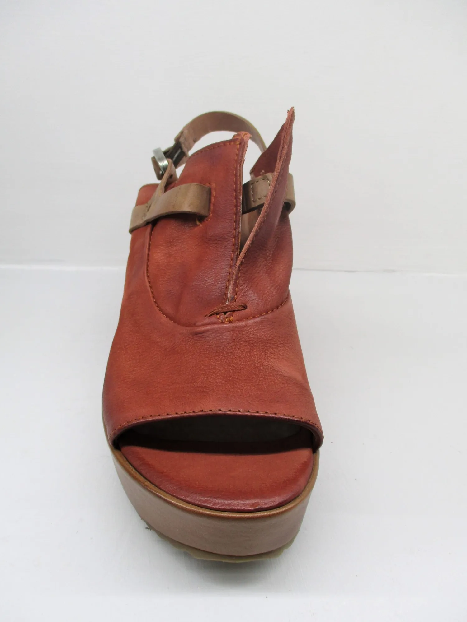 Sandalo pelle donna 805004 mattone/ cannella<Mjus Sale