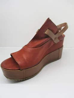 Sandalo pelle donna 805004 mattone/ cannella<Mjus Sale