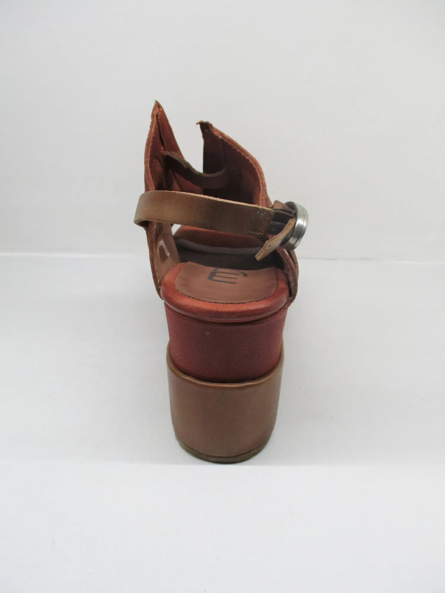 Sandalo pelle donna 805004 mattone/ cannella<Mjus Sale