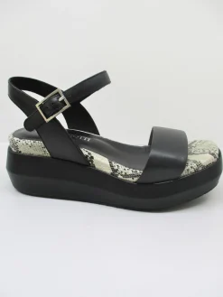 Sandalo pelle donna Adele Dezotti 2306 nero<Adele Dezzotti Discount