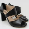 Sandalo pelle donna 4058 nero<Albano Outlet