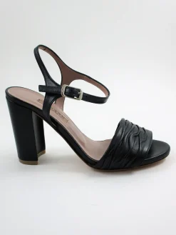 Sandalo pelle donna 1858 blu<Albano Online