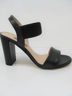 Sandalo pelle donna 4078 nero<Albano New