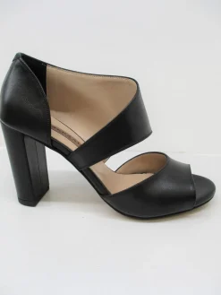 Sandalo pelle donna 4058 nero<Albano Outlet