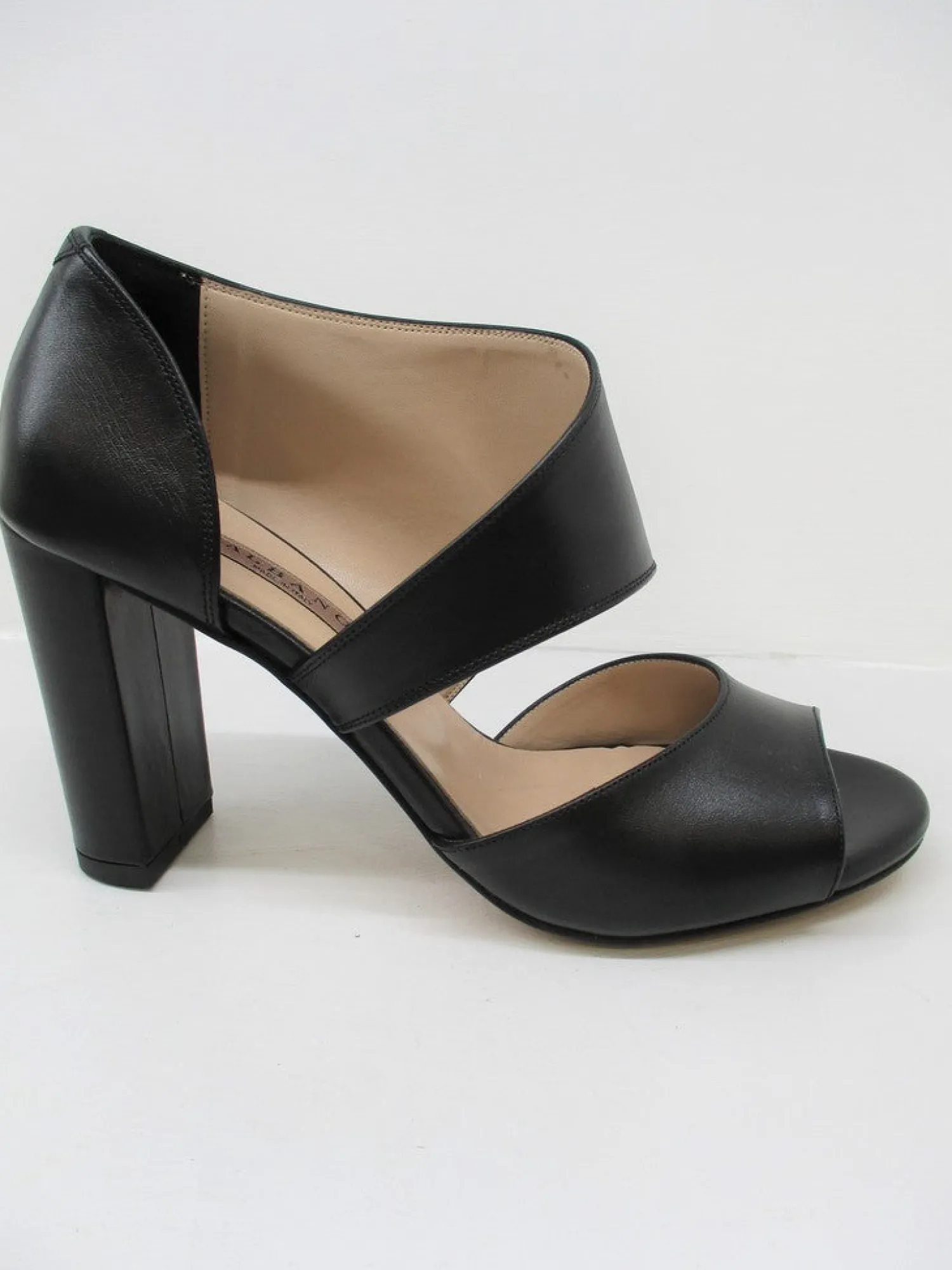 Sandalo pelle donna 4058 nero<Albano Outlet