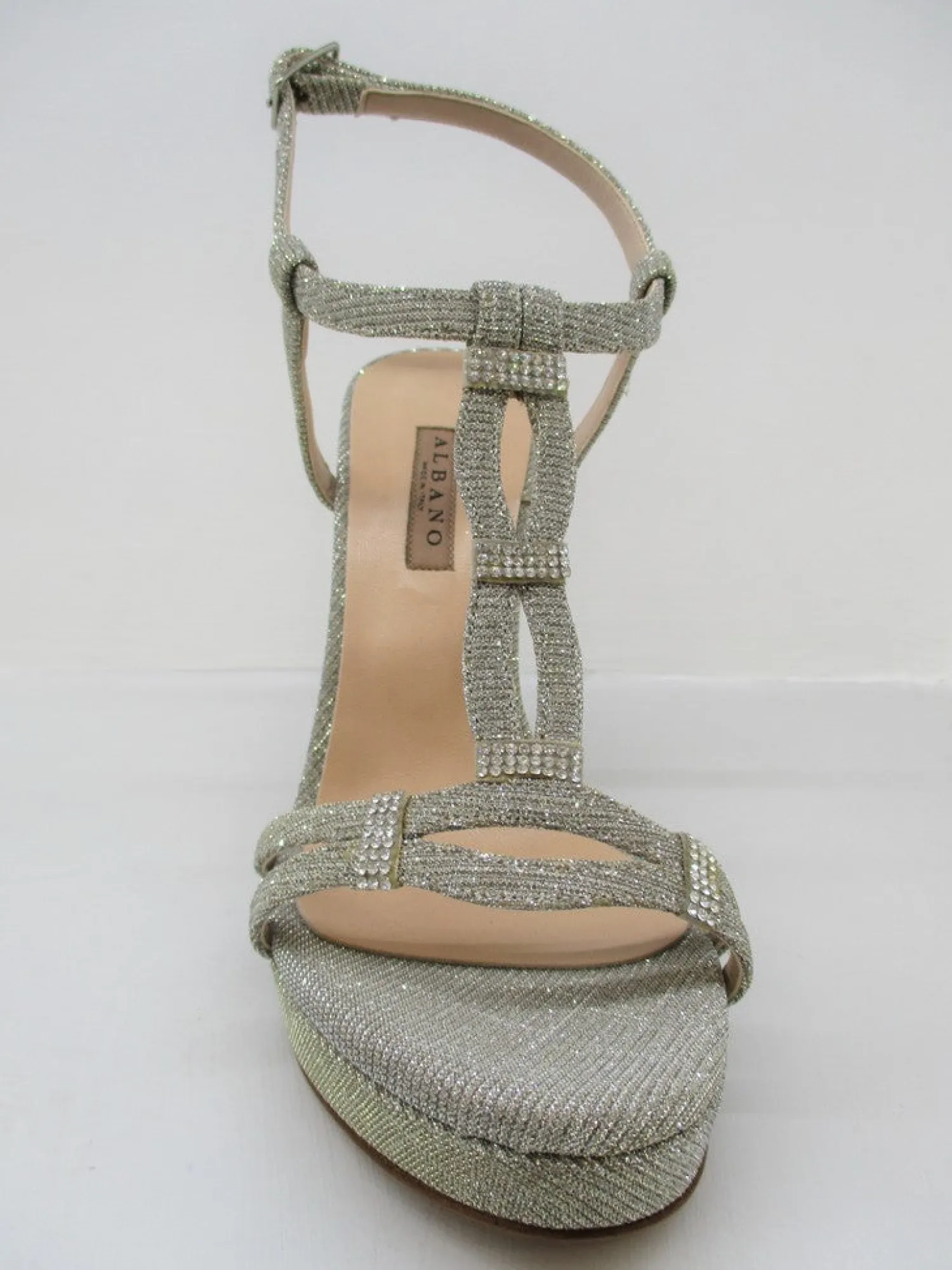 Sandalo pelle donna 4214 night beige<Albano Online