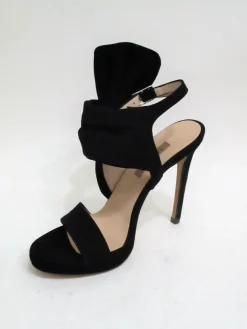 Sandalo pelle donna 2249 nero<Albano Hot
