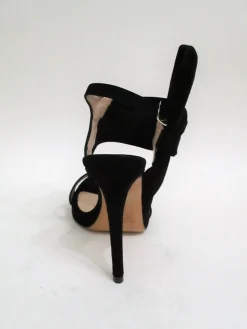 Sandalo pelle donna 2249 nero<Albano Hot