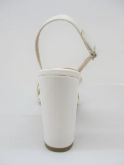 Sandalo pelle donna 4178 bianco<Albano Sale