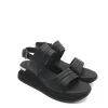 Sandalo pelle donna S2MIDSEA03 Mina Black<Apepazza Outlet