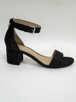 Sandalo pelle donna MLD02 nero<Apepazza Discount