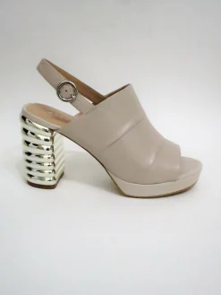 Sandalo pelle donna RSN04 beige<Apepazza Best