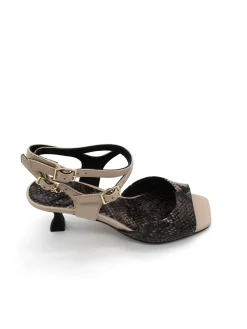 Sandalo pelle donna Cannella<Apepazza Hot