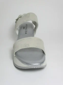 Sandalo pelle donna HONOR grigio<Apepazza Best