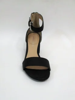 Sandalo pelle donna MLD02 nero<Apepazza Discount