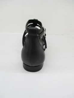 Sandalo pelle donna Poppy nero<Apepazza Discount