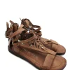 Sandalo pelle donna A16010 Calvados<AS98 Discount