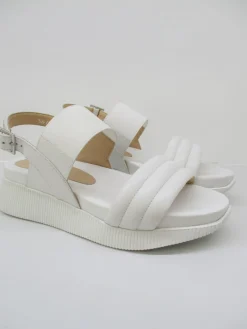 Sandalo pelle donna Barracuda's bianco 2001<Adele Dezzotti Sale