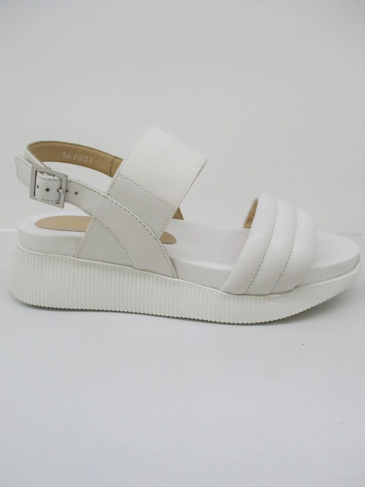 Sandalo pelle donna Barracuda's bianco 2001<Adele Dezzotti Sale