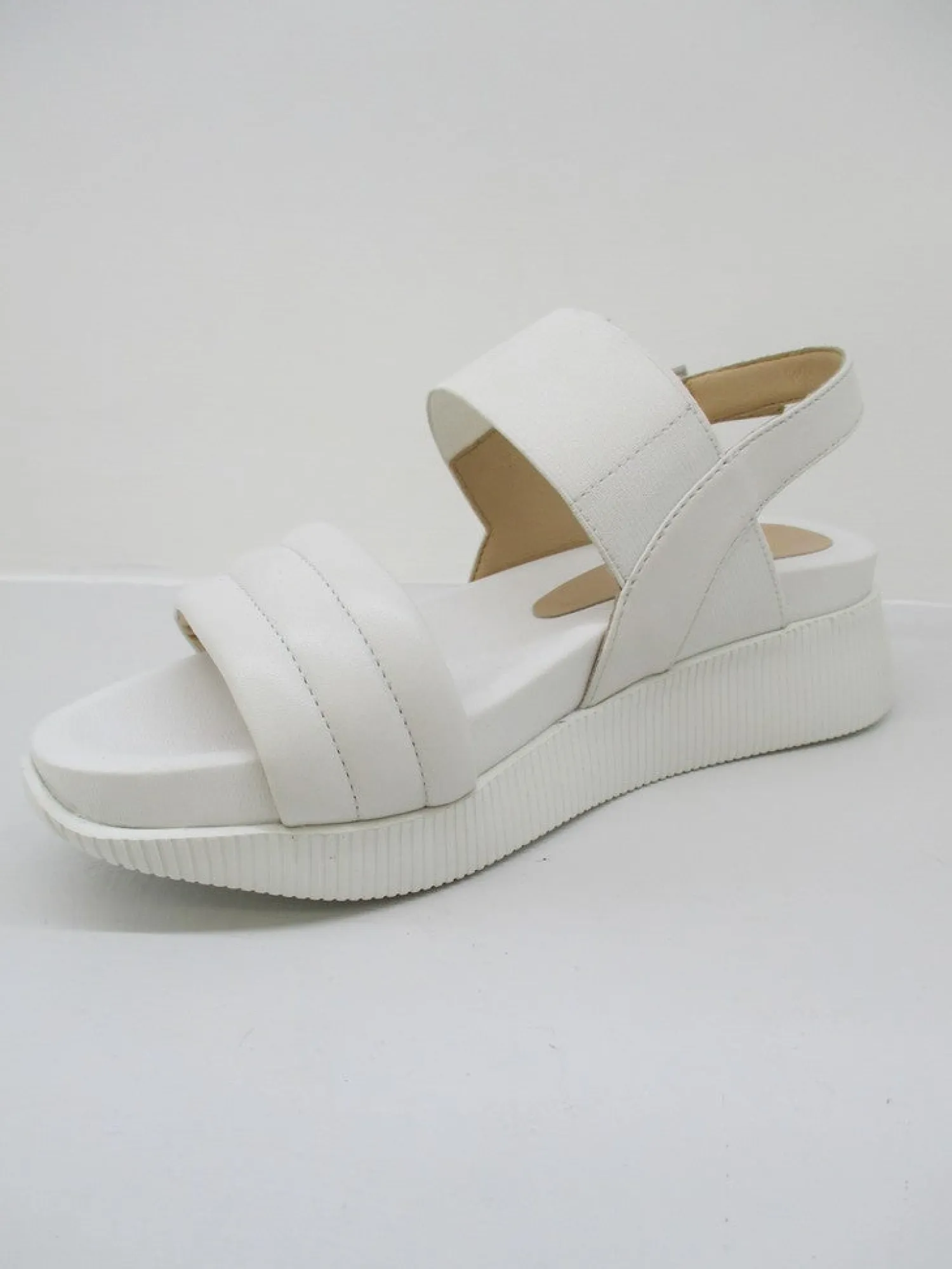 Sandalo pelle donna Barracuda's bianco 2001<Adele Dezzotti Sale