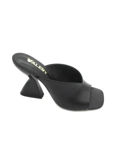 Sandalo pelle donna 1800-C Valery Nero<Valery Calzature Sale