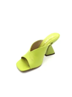 Sandalo pelle donna 1800-C Valery Giallo<Valery Calzature Sale