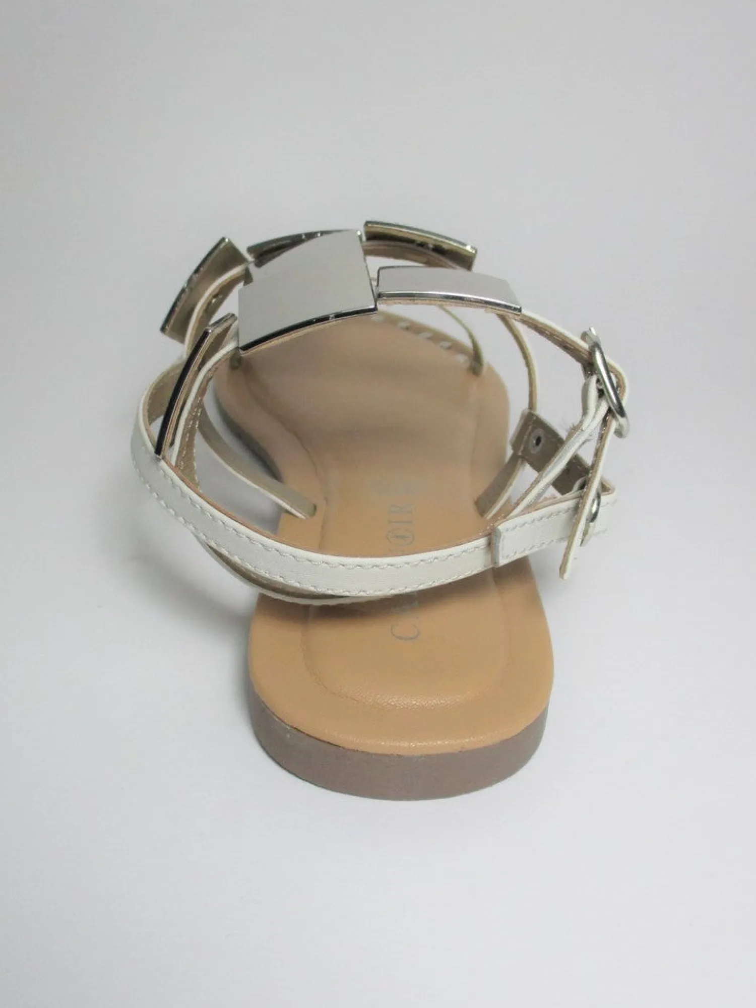 Sandalo pelle donna GL 1020 Bianco<Cafènoir Sale