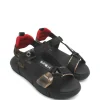 Sandalo pelle donna E1845 Bronzo<Elena Iachi Outlet